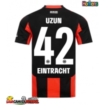 Camisa de Futebol Eintracht Frankfurt Can Uzun #42 Equipamento Principal 2025-26 Manga Curta